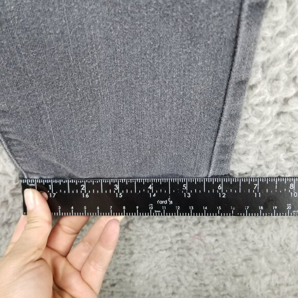 AG Adriano Goldschmied Jeans Womens 27 Gray The Stevie Slim Straight Stretch - Picture 8 of 14